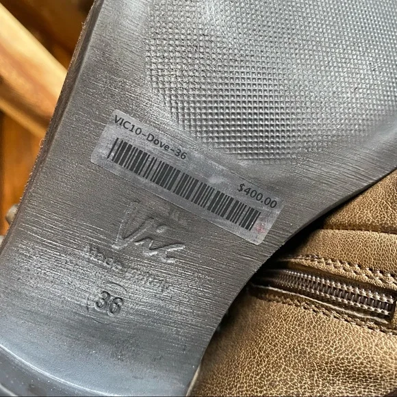 SOLD Vic Studded Boots Dove size 36 5.5 - Picture 6 of 6